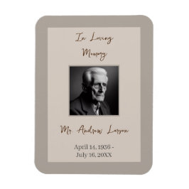 I Eleganten Loving Memory Magnet