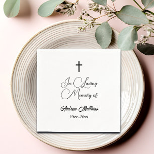I Eleganten Loving Memory Pappersservett