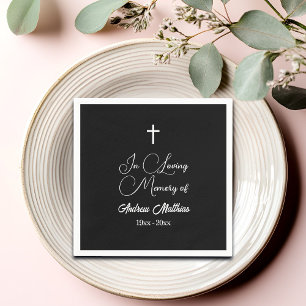 I Eleganten Loving Memory Pappersservett