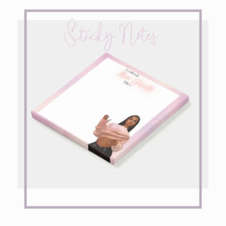 "I Embody - Vibes - Customized 3"x3" Post-it Block