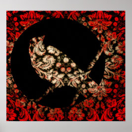 I en cirkel på konst poster