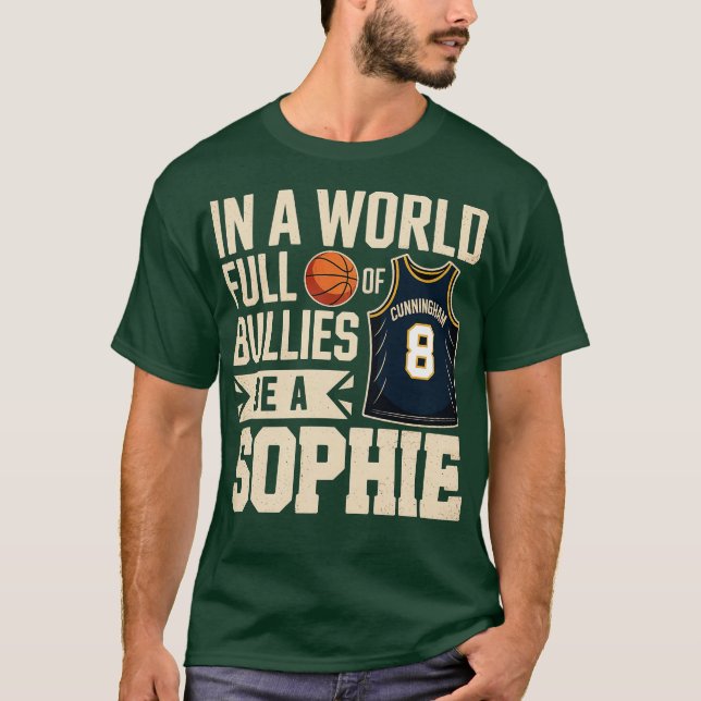 I en Fullt av Bullies är Sophie (1)-Photoro T Shirt (Framsida)