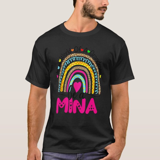 I en Fullt av Granmas är en myna Rainbow T Shirt (Framsida)