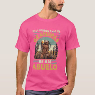 I en Fullt av morfar ska de vara en Abuelo morfar T Shirt