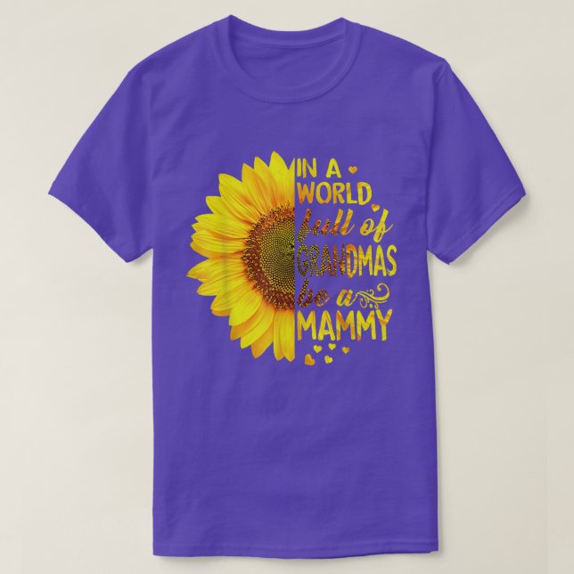 I en fullt av mormas är Mammy SunBlor T Shirt (Design framsida)