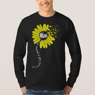 I en Fullt av mormor i världen är Mimi Lycklig Mor T Shirt
