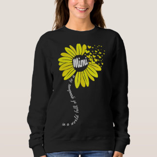 I en Fullt av mormor i världen är Mimi Lycklig Mor T Shirt