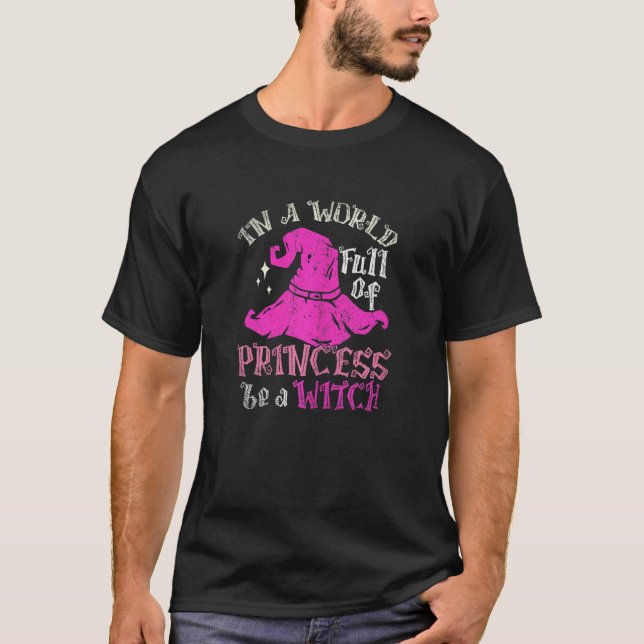 I en Fullt av prinsessan, var en häxa T Shirt (Framsida)