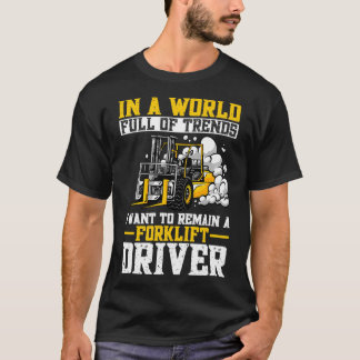 I en Fullt av trender vill jag förbli en forum T Shirt