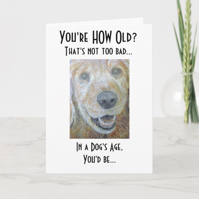 I en hund ålder kort (Framsida)