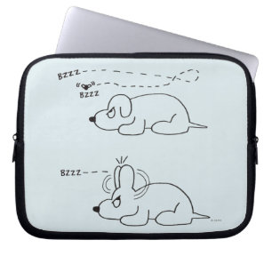 I en hund ålder laptop sleeve