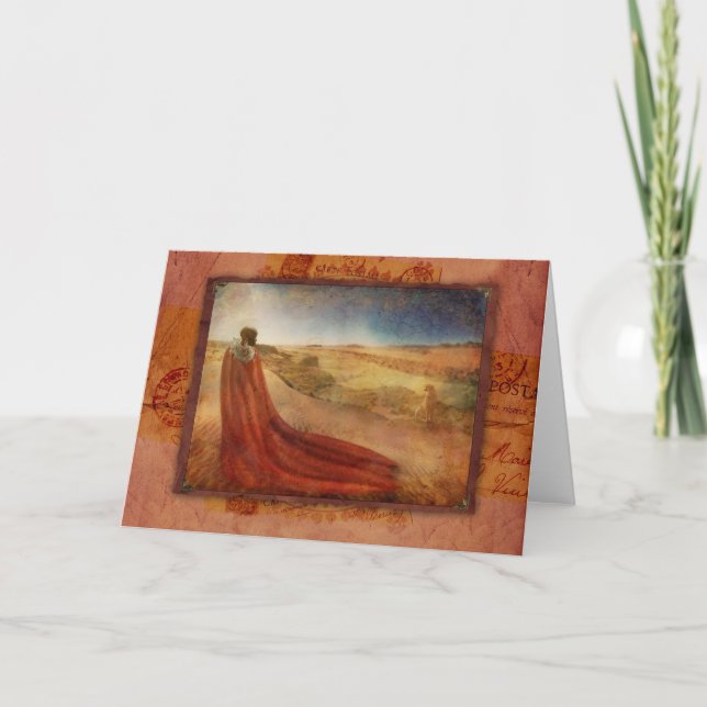 I en maasai Dream Kort (Framsida)