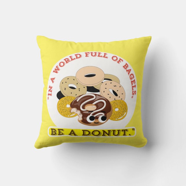 I EN ORD AV BAGELERNA BLIR EN DONUT KUDDE (Baksida)