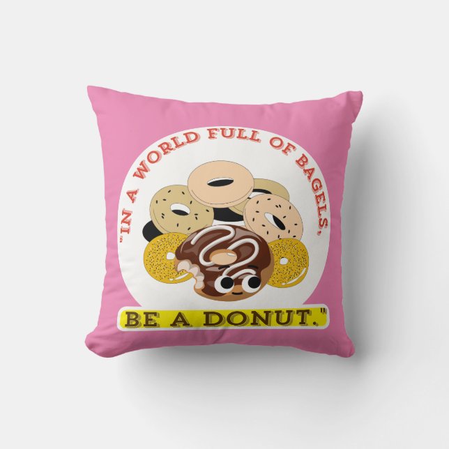 I EN ORD AV BAGELERNA BLIR EN DONUT KUDDE (Framsida)