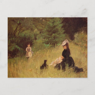 I en park av Berthe Morisot vykort