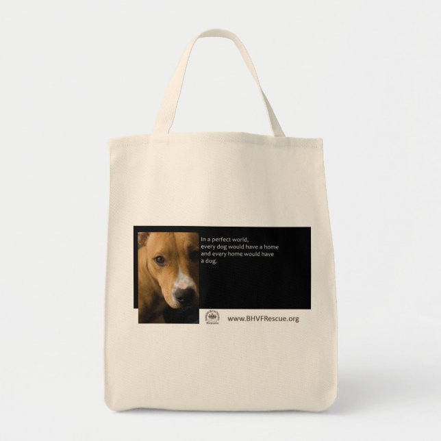 I en perfekt världstoto tygkasse (Framsidan)