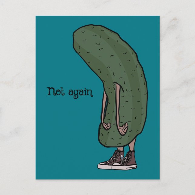 I en pickle vykort (Framsida)