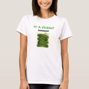 I en plockle T-Shirt