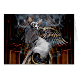 I en Puff av Smoke syns han - kortet Hälsningskort