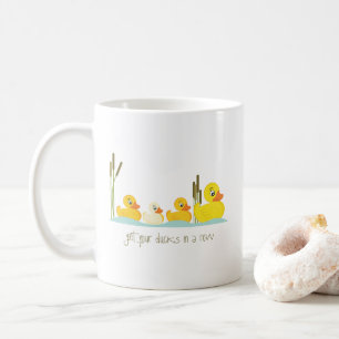 I en rad kaffemugg