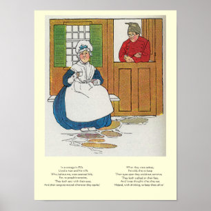 I en stuga i Fife levde en man och hans fru Poster