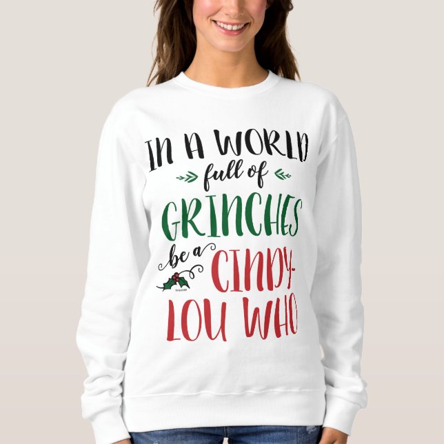 I en värld av greker är en Cindy-Lou som citerar T Shirt (Framsida)