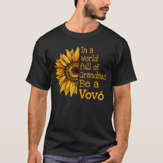 i En Värld av Mormor Var En Mormor Portugal Portug T Shirt