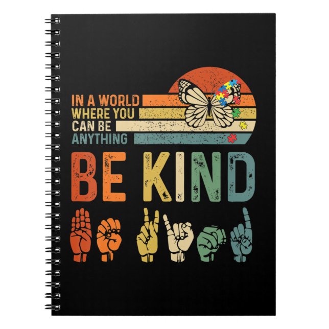 I en värld där man kan vara vad som helst. Andra a Anteckningsbok (Framsidan)