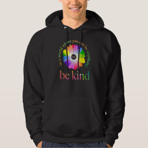 I en värld där man kan vara vad som helst hoodie