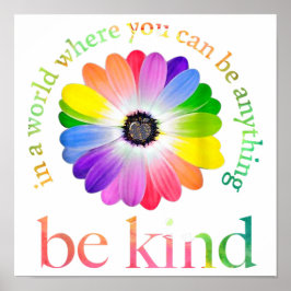 I en värld där man kan vara vad som helst poster