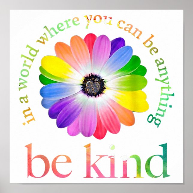 I en värld där man kan vara vad som helst poster (Framsidan)