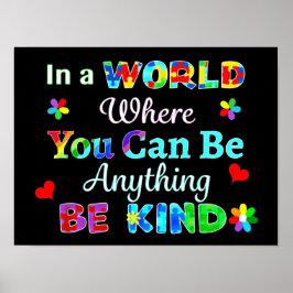 I en värld där man kan vara vad som helst poster