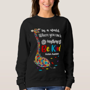 i en värld där man kan vara vad som helst, var snä t shirt