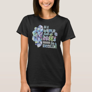 I en världsvärld i Ro är Fullt en självklar växt T Shirt