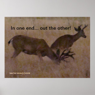 I ena änden/ut den andra - Anpassa Poster