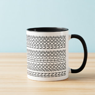 I Ensamhetsläge Dold Meddelande Introvert Mugg