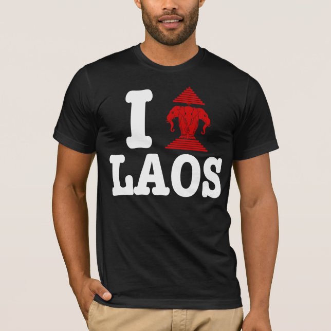 I Erawan (Kärlek) Laos T Shirt (Framsida)