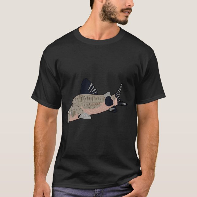 I ett förhållande med fiske t shirt (Framsida)