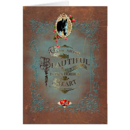 I ett hästens hjärta ~ Greeting Card Hälsningskort