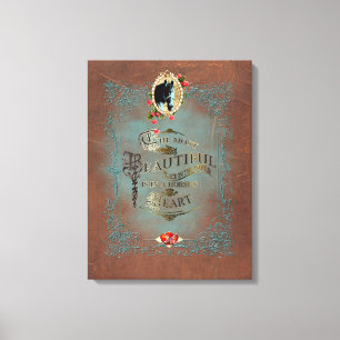 I ett hores hjärta ~ Wrapped Canvas
