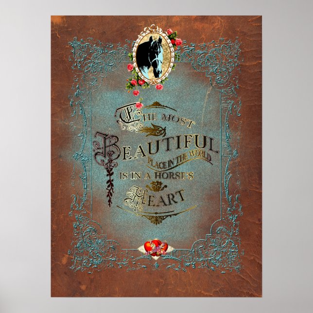 I ett hors hjärta ~ Poster (Framsidan)