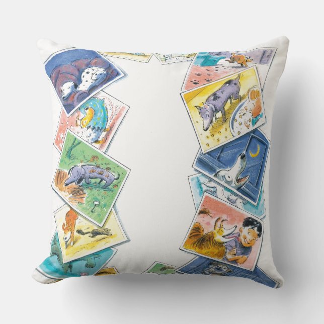 I ett Hund liv Kudde (Framsida)