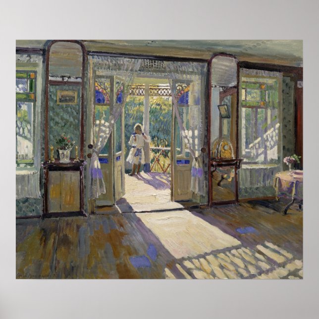 I ett hus, 1913 poster (Framsidan)