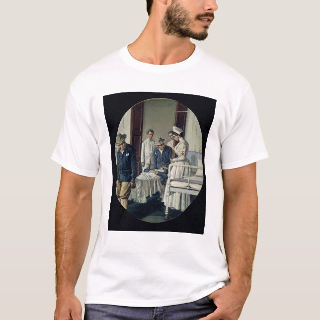 I ett militärt sjukhus tee (Framsida)