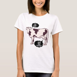 "I ett öra.. ut genom avloppet" Kow Pun T Shirt