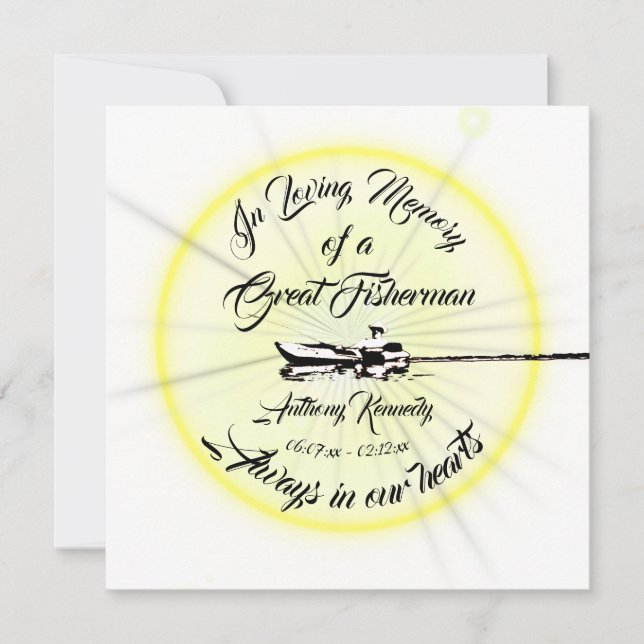 I ett Underbart fiskares minne (Framsida)