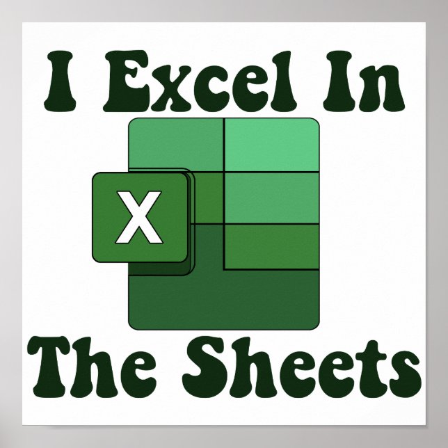 I Excel i Lakan - Excel-kalkylblad Älskare Poster (Framsidan)