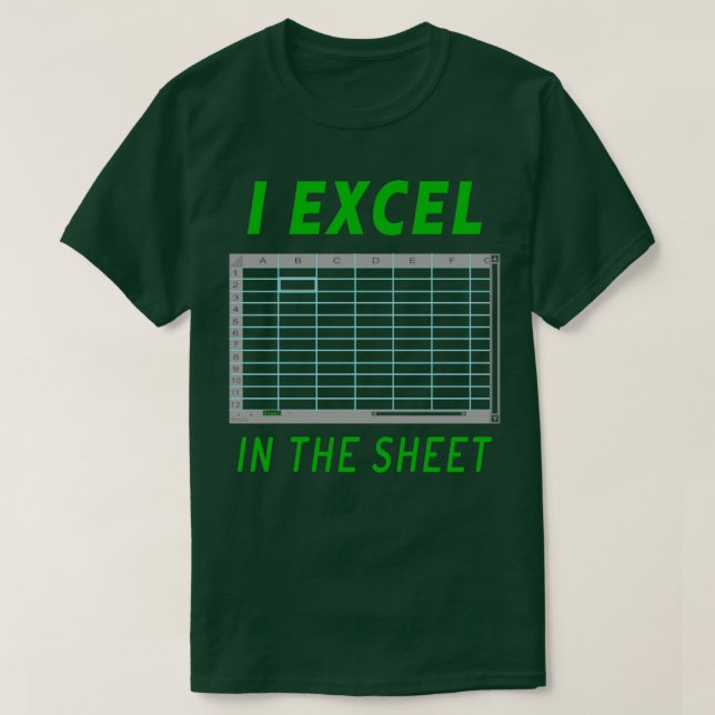 I Excel i Lakan T Shirt (Design framsida)