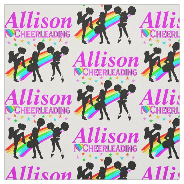 I FABRIK FÖR KÄRLEK-CHEERLEADA PERSONLIG TYG (Provkarta)