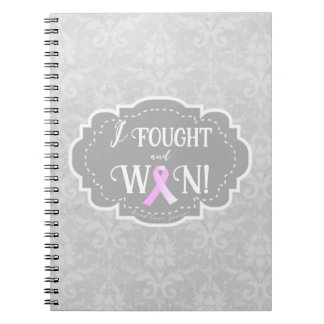 I Fack och Won | BRÖSTCANCER ÖVERLEVANDE Anteckningsbok